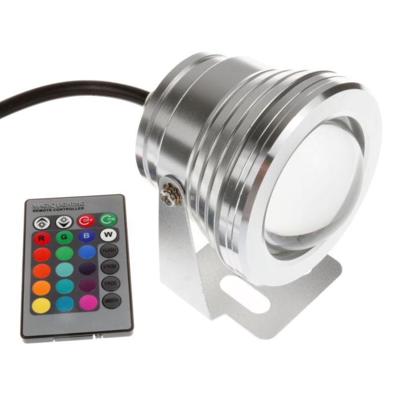 10w rgb underwater led spot wall wash light flood light colour changing ip68