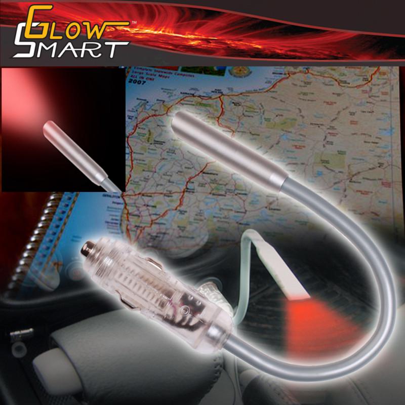 Map light led auto car reading back up lighting - red