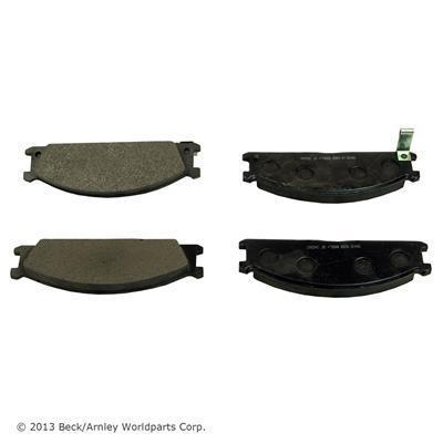 Beck/arnley 089-1296 disc brake pad nissan d21