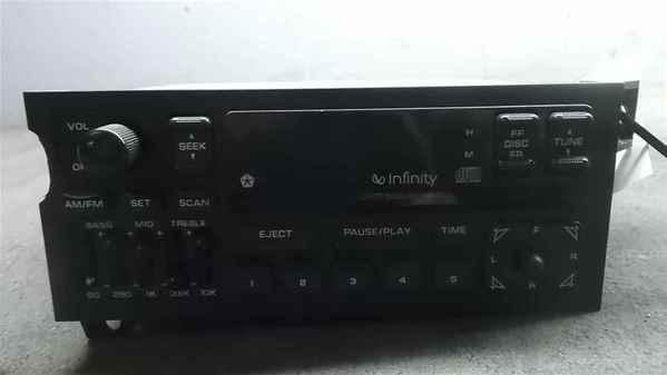 98 99 00 dodge durango infinity cd player radio oem lkq