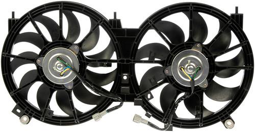 Dual fan assy 2009 nissan murano platinum# 2111394