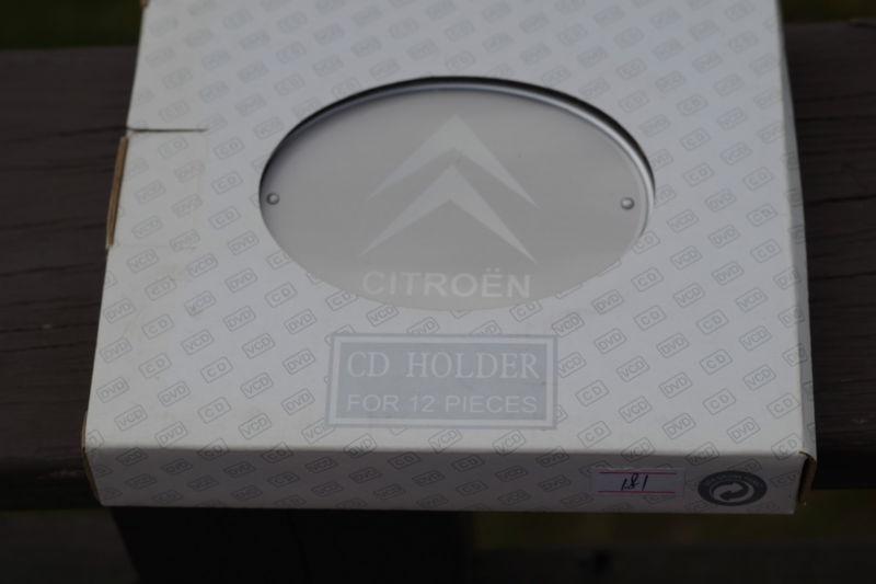 Citroen 12 disc dvd cd blu ray holder collectible