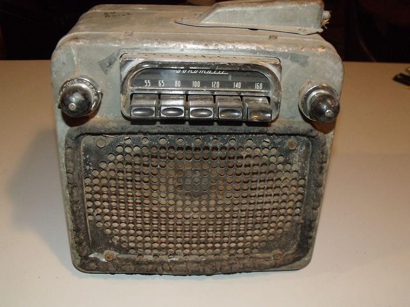 Purchase Vintage Old Antique Sonomatic Radio for 1954 Buick in Minnesota  City, Minnesota, US, for US $
