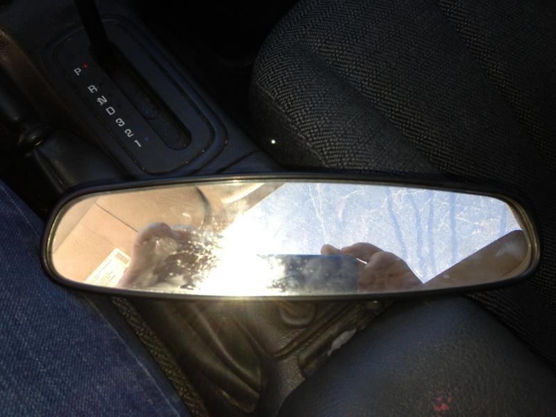 02 cavalier rear view mirror,coupe