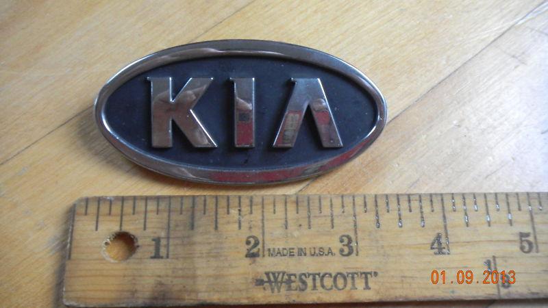Kt-01 kia genuine trunk rear emblem ornament badge symbol  