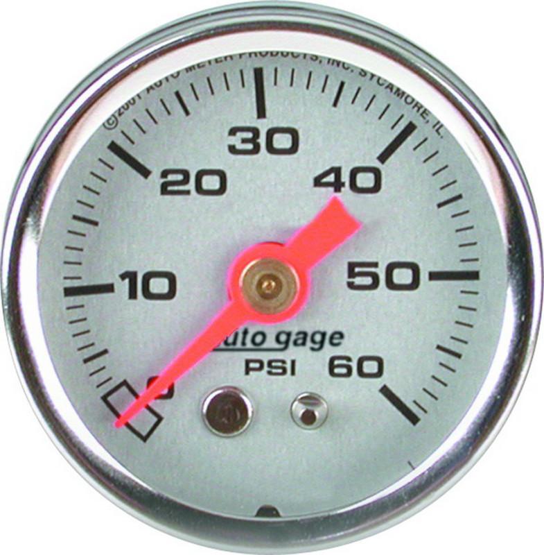 Auto meter 2179 autogage; fuel pressure gauge