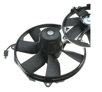 Auxiliary fan assembly mercedes sl600 s600 s500 s420