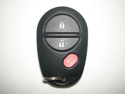 Oem toyota remote keyless entry key fob transmitter gq43vt20t / 3bt