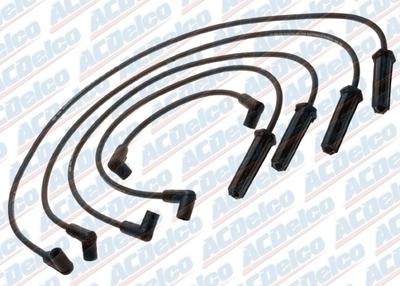 Acdelco 604q spark plug wire set 12043711