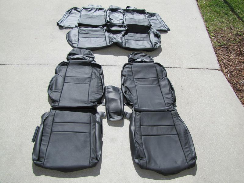 Honda civic si 4dr leather seat covers highest quality 2006 2007 2008 2009 2010