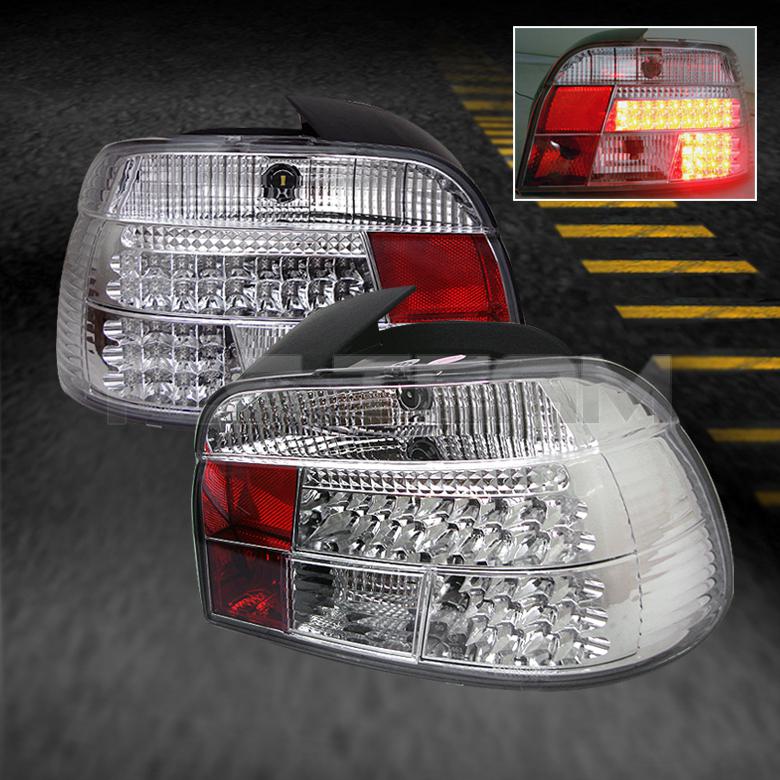 97-00 bmw e39 5-series philips-led perform tail lights rear brake lamps upgrade