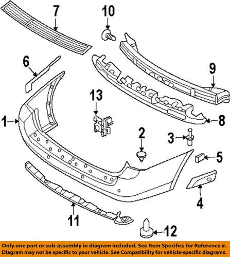 Kia oem 957004d510 rear bumper-reverse sensor