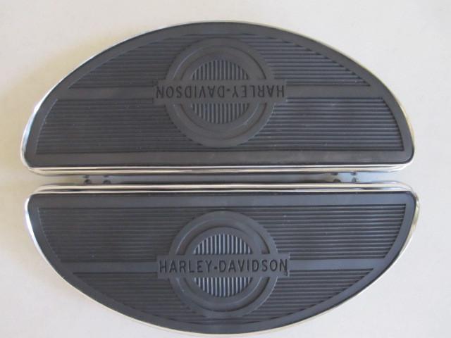 Harley-davidson original half-moon rider footboards 4 touring & softail models