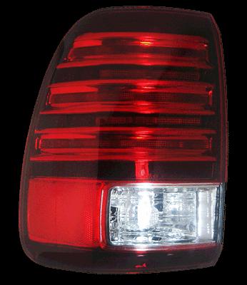 06-07 lx470 tail light brake lamp assembly rear driver side left lh