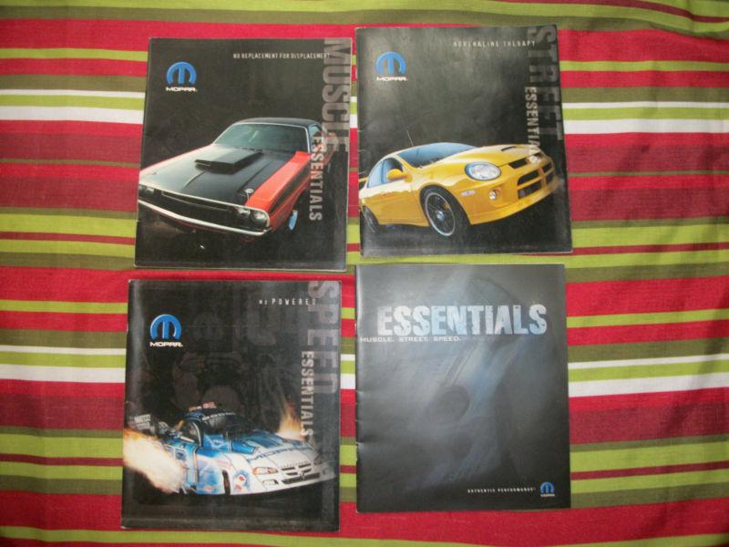 4 mopar hi performance parts catalogs mopowered essentials adrenaline speed