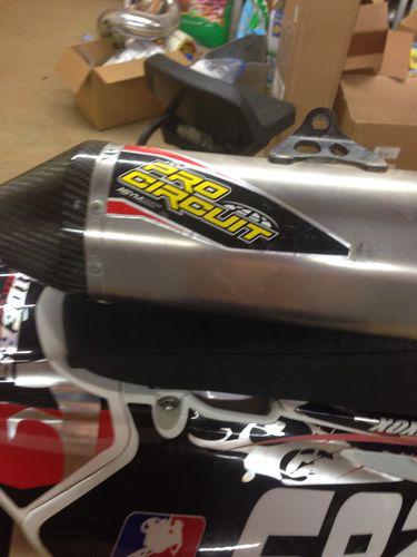 11 12 13 crf250 pro circuit ti-5 exhaust 