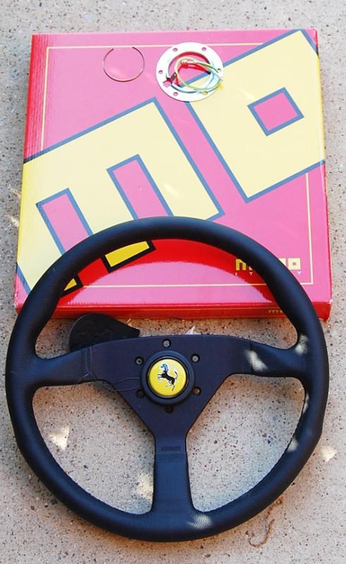 Ferrari 308 ferrari 328 steering wheel-36cm (14.17") diameter original momo-new!