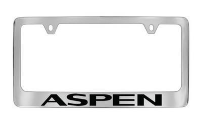 Chrysler  license frame factory custom accessory for aspen style 1