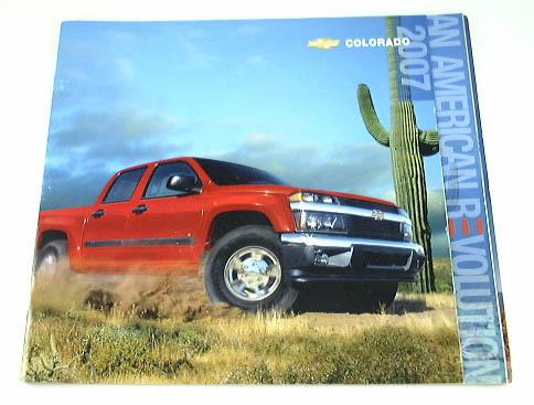 2007 07 chevrolet chevy colorado truck brochure 1lt 3lt