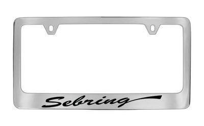 Chrysler genuine license frame factory custom accessory for sebring style 2