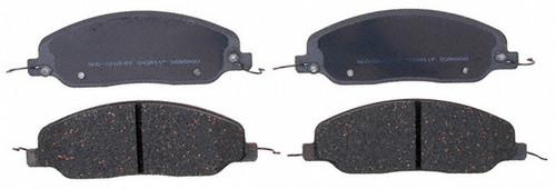 Acdelco advantage 14d1081c brake pad or shoe, front-ceramic brake pad