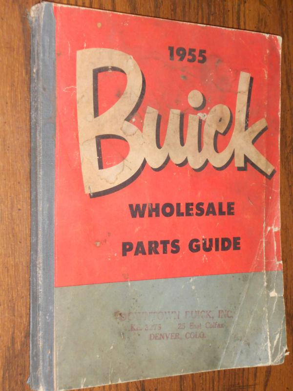 1942-1954 buick chassis & body wholesale parts catalog / original. parts book