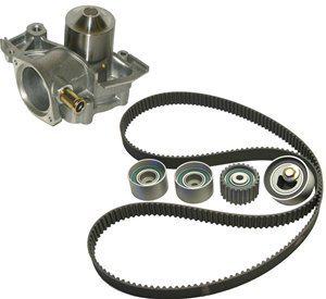 Gates tckwp277 engine timing belt kit w/ water pump