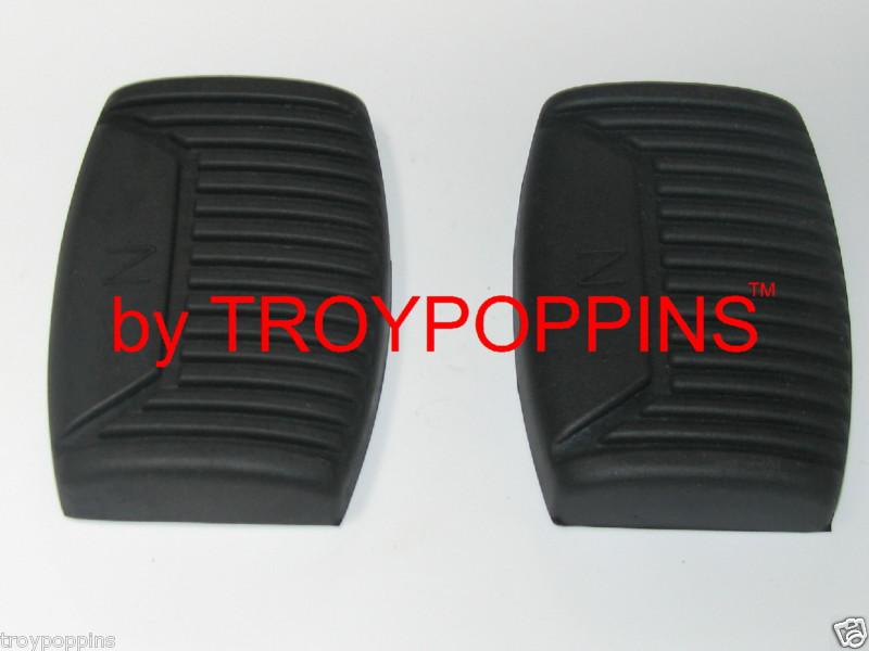 2-new "n" foot clutch brake pedal pad cushman part 810152 truckster haulster