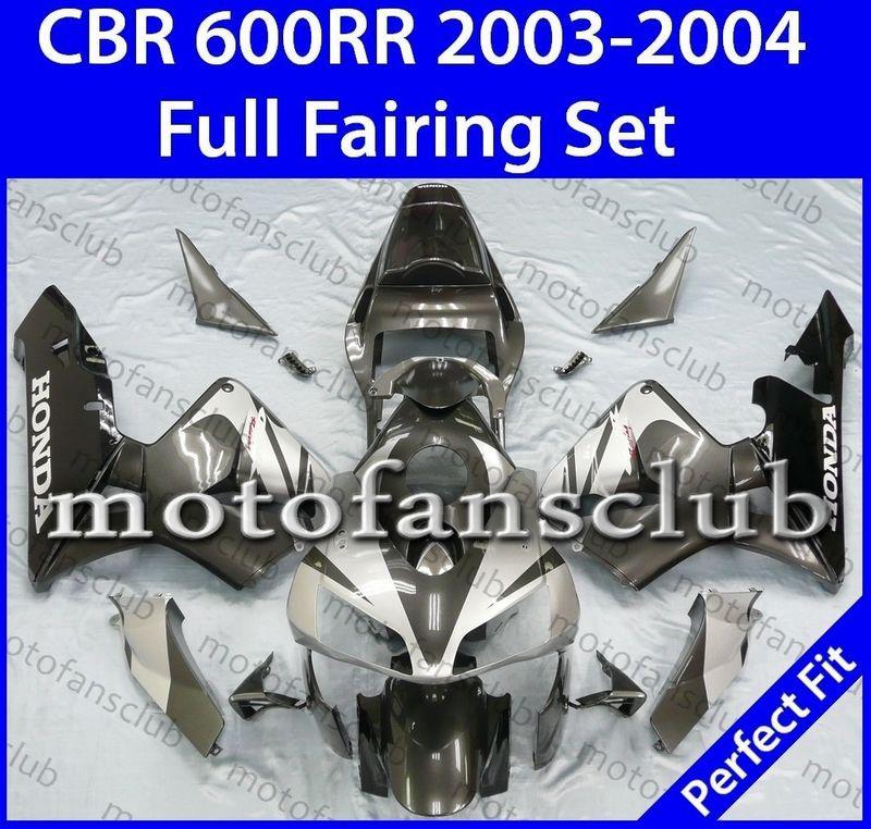 Fit honda cbr600rr 03 04 cbr 600 rr 2003 2004 fairing kit bodywork #74 b