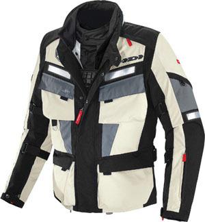 Spidi sport marathon h2out textile jacket black ice m/medium
