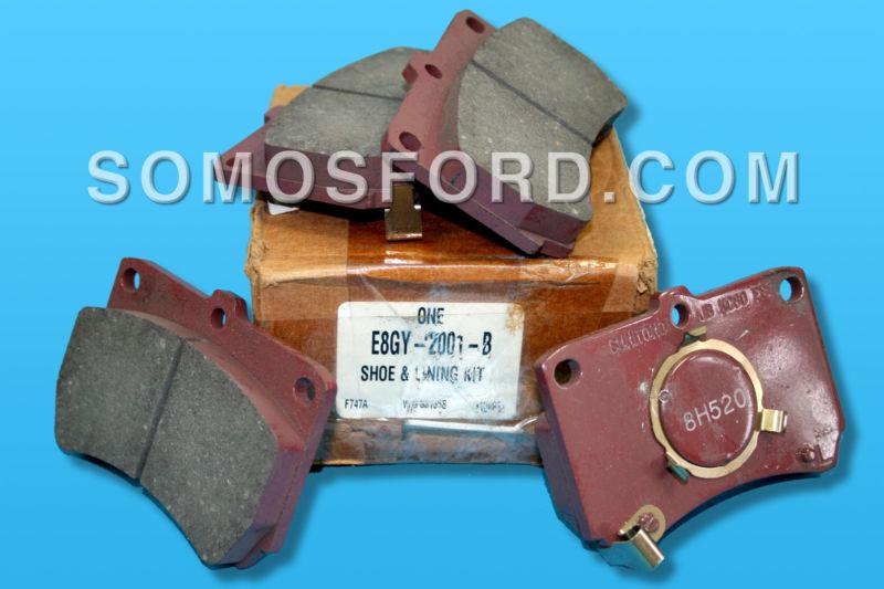 Tracer brake pads brand new oem capri front brake pads 1988-1994#e8gy-2001-b