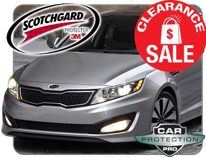 Sale kia optima 2013 2012 2011 3m scotchgard clear bra paint protection film kit