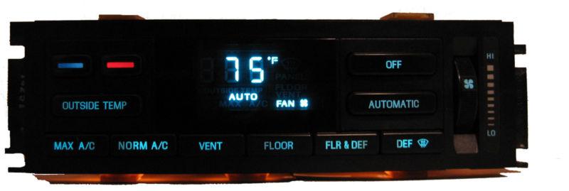 1995 lincoln town car auto digital climate control