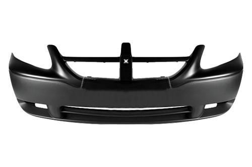 Replace ch1000908v - dodge grand caravan front bumper cover factory oe style