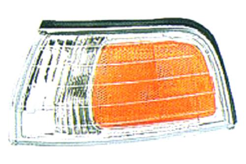 Replace ho2550107 - 92-93 honda accord front lh parking marker light assembly