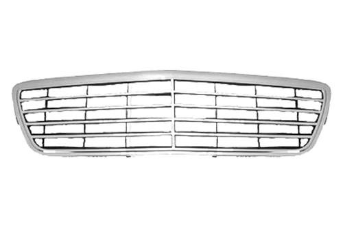 Replace mb1200116 - 00-02 mercedes e class grille brand new car grill oe style