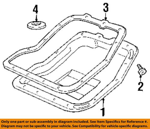 Dodge oem 4058997 transmission-transmission pan