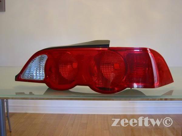 Acura rsx tail light red-out vinyl