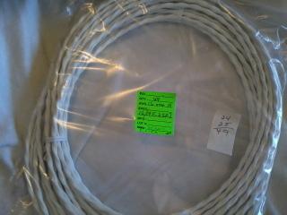 Mil spec aircraft wire16/19e1sxj  45' 1-l silver / teflon