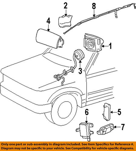 Mazda oem ec0166cs0b air bag-clockspring