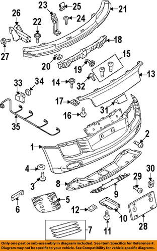 Audi oem 1s0919275 parking/backing component