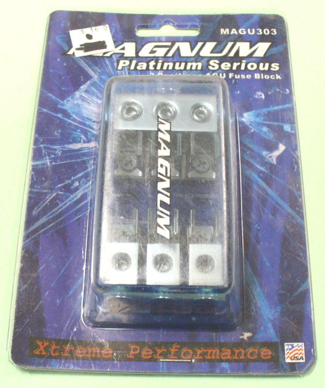 Magnum magu303 3-way fuse distribution block – new -a