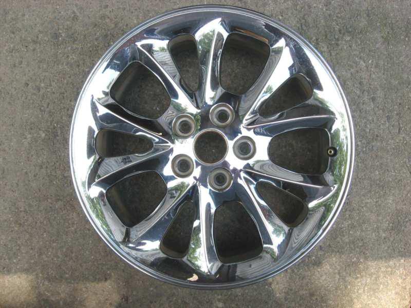 1999 2000 2001 chrysler 300m or lhs chrome aluminum alloy 17x7 factory wheel rim