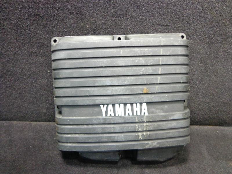 Yamaha #6e5-14418-00-00 air silencer cover 1984-99 115/130hp outboard part~425~