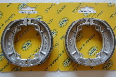 Front&rear brake shoes for suzuki k or 50 k50 or50 ds 80 ds80 rm80