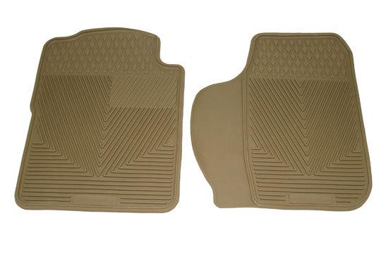 Gmc yukon / yukon xl all weather floor mats - front suv mats - beige (fits:gmc)