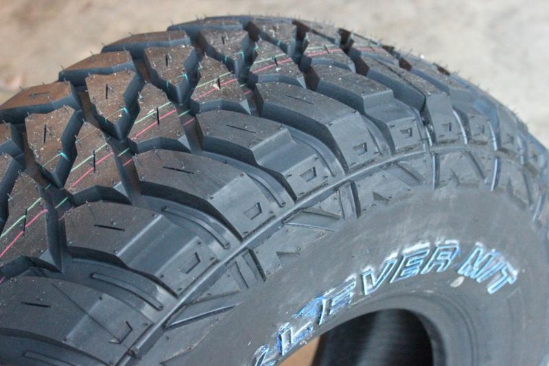 4 new lt 285 75 16 lre kenda klever m/t mud terrain tires lr e 10 ply free ship