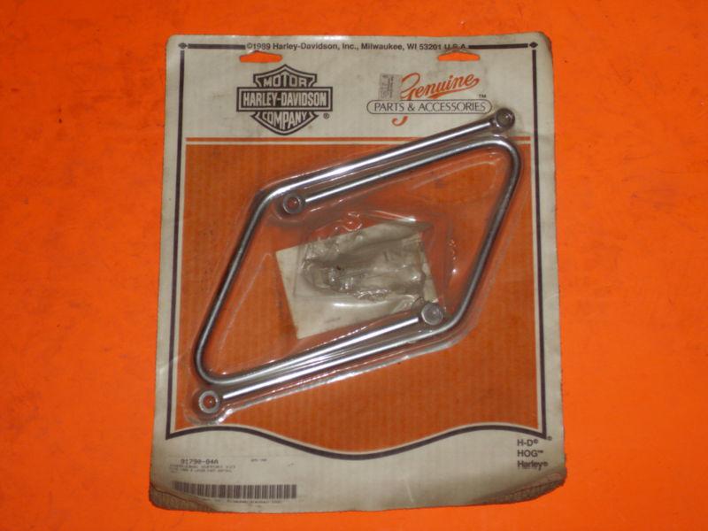 84 and up fxst harley davidson saddle bag supports 