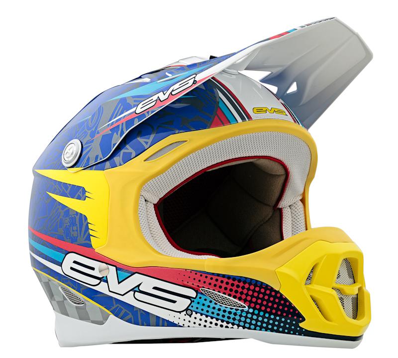 Evs t7 helmet martini blue xxl 338-30106 2xl vortext7 series 