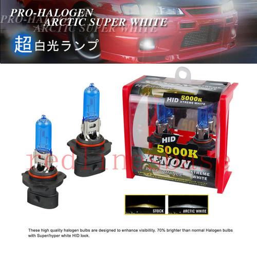 2 pcs 9005xs type 100w red box xenon hid super white bulbs hi beam fit :dodge